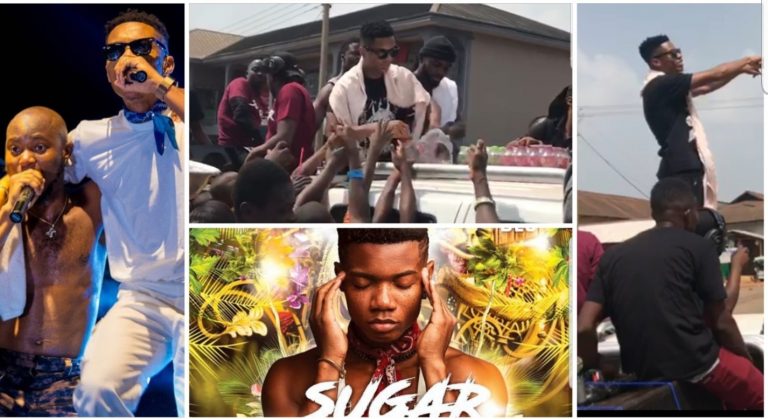 Kidi Storms his Hometown Abetifi with King Promise & others with Free Concert Today & Gift from Kasapreko (Check out Float)