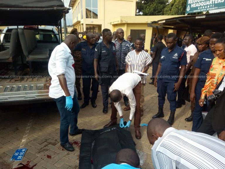 Armed robbers gun down a Police officer in Mankessim