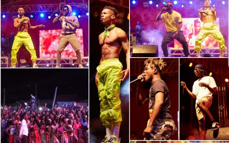 Kidi Storms his town Abetifi with Kuami Eugene, King Promise & Others for his free “Sugar Carnival