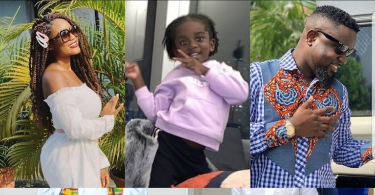 Tracy Reveals how she wished she was 3 years old with Sarkodie as her Daddy – As She Gets ‘jealous’ over Titi’s first class treatment