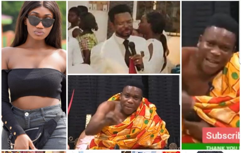 Nana Hoahi Blasts Pastor who Prophesied Wendy Shay will be Kidnapped for Rituals,Warns him to Shut Up or Else (Video)