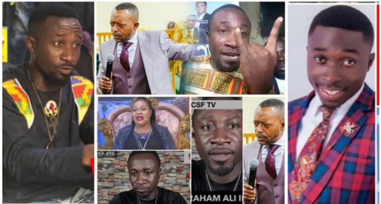 Avram Clashes with Rev Owusu Bempah on Agradaa Show Over Claims that He Has no Power to Perform Miracles (Video)