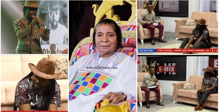 Watch how Apostle Safo surprised Obrafour to sit on floor when he Called in to Speak with him in an interview (Video)