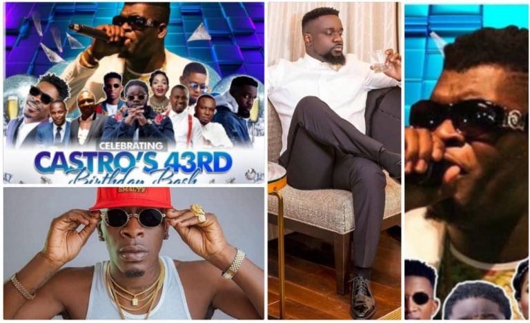 Shatta Wale and Sarkodie to honor Castro on his 43rd Birthday after their Longstanding Music Feud