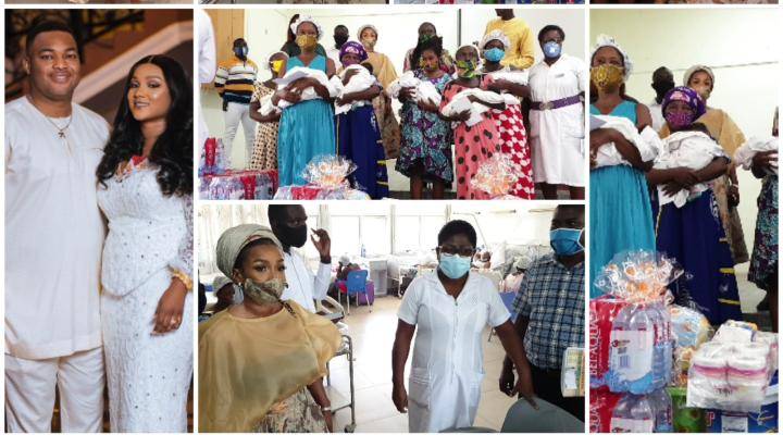 Kwadwo Safo Jnr’s Wife Zainab Safo Pays 11 Mothers Medical Bills With Gifts to Climax her 30th Birthday (Photos )