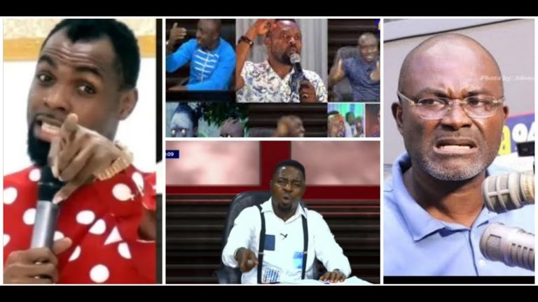 “Rev Obofour’s Viral Video is Not a Reply To Ken Agyapong, He Will Never Respond” – Net2TV host React (Video)