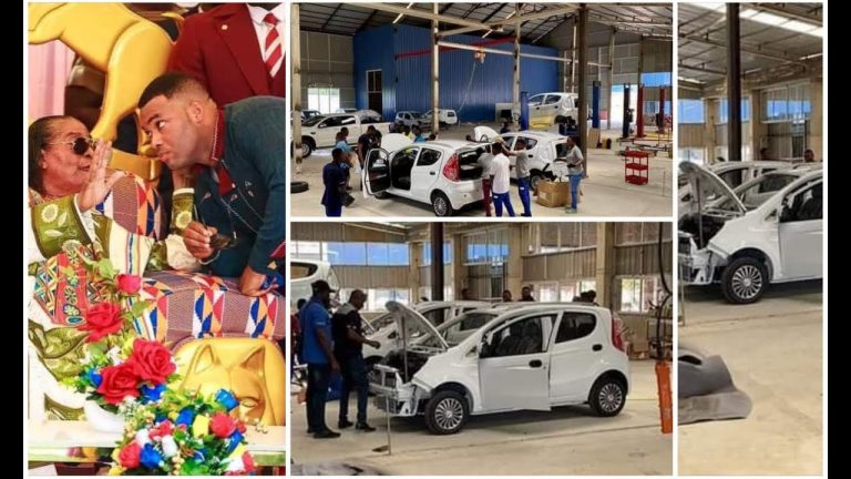 Watch how Kantanka Smaller Cars with 0.8 Engine Capacity were produced from the Factory in Ghana (Video)