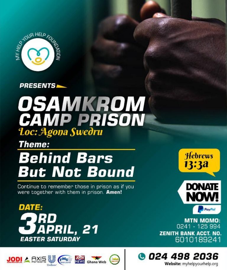 Prisoners deserve love just as ordinary persons – Mr Nicholas Cofie