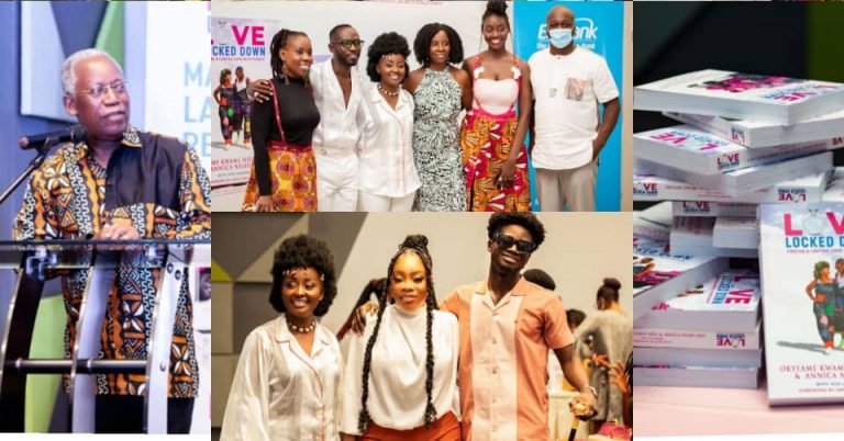 Prof. Yankah, Jackie Appiah, Kuami Eugene & Others Storm Okyeame kwame & Wife Love Locked Down Book Launch (Pictures )