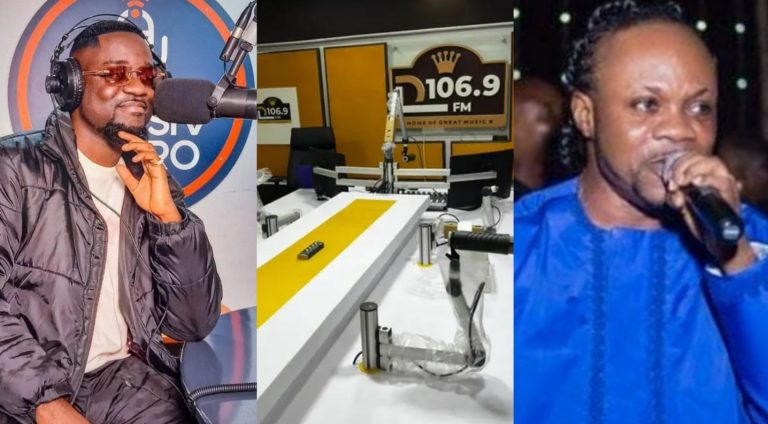 See Sarkodie Reaction After Hearing Daddy Lumba has launched his own radio station