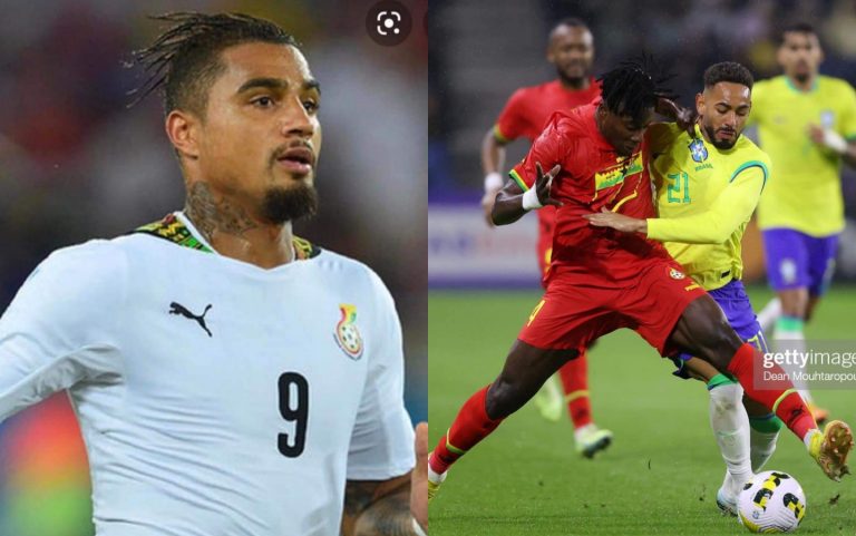 See Kelvin Prince Boateng’s response after Brazil defeated Ghana 3:0